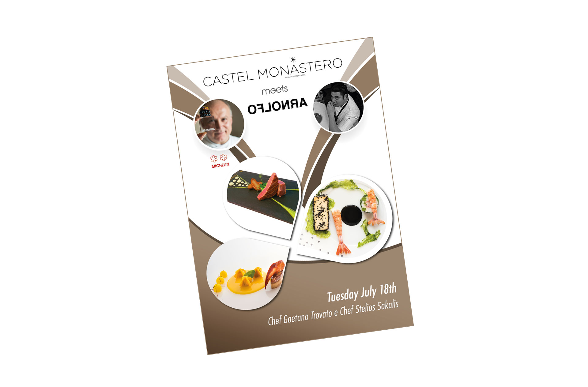 Gaetano Trovato a Castel Monastero